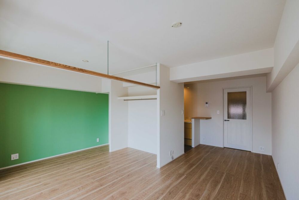 東京都 40平米台 「プライベートスペースを緩やかにつなぐ」