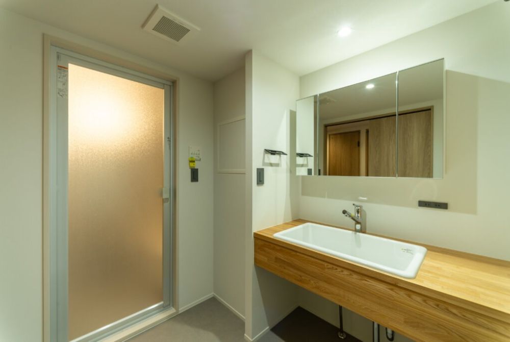 水回りの大幅レイアウト変更を行った事例